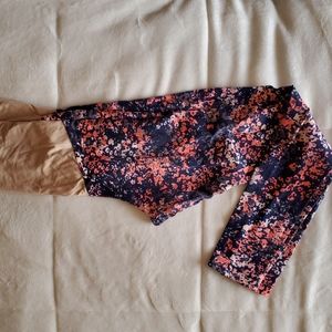 Motherhood Maternity Floral Leggings